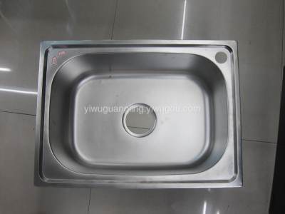 Stainless Steel Sink Single Basin 5540
