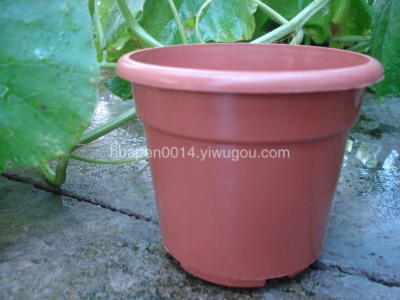 Plastic flowerpot factory direct sale two-color flowerpot PP Plastic flowerpot pot simple succulent pot pot