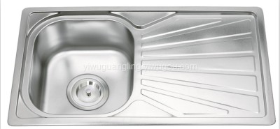 Single Stainless Steel Sink Board 123