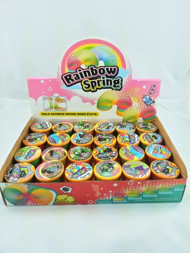 56 Rainbow Rings with Cover