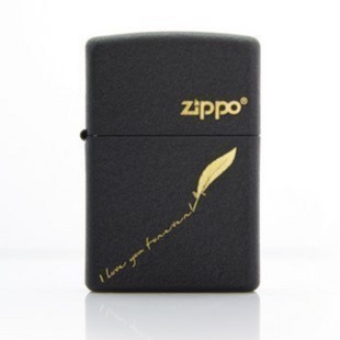 United States crack genuine authentic Zippo lighter matte paint 236 love the signature limited edition