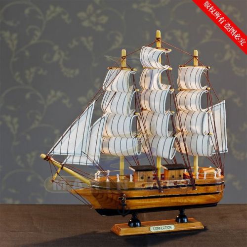 [recommendation] nordic home 30cm sailing model solid wood hand-carved fj30d1-5