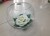Factory outlets round clear glass turtle tank hydroponic containers glass crafts wholesale 25 balls