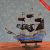 Caribbean Pirate Ship Wooden Crafts War Ship Ocean Series Creative 3992-40A-C