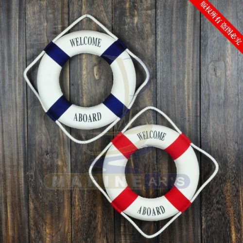 35cm Foam Life Buoy Model Decoration Life Buoy Home Hanging Decoration Mediterranean Home Decoration RS35K-L/H