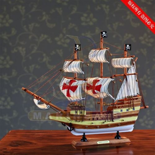 Ship Model caribbean Pirate Ship Wooden Crafts Battle Ship Marine Series Creative 92-40a-c