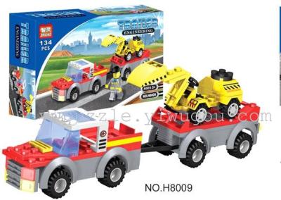 Puzzle assembled car model Lego building blocks children's toys promotional gifts