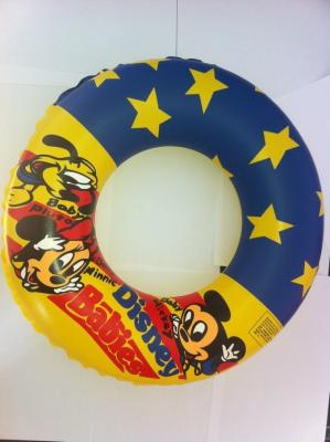 PVC Inflatable Swim Ring Leather Toy Leatherware Children's Swimming Ring Cartoon Swimming Ring Painted Swimming Ring