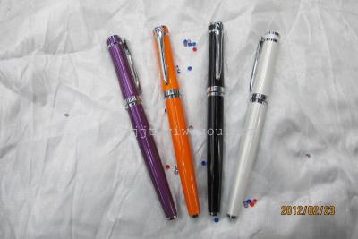 New gel pens metal pens