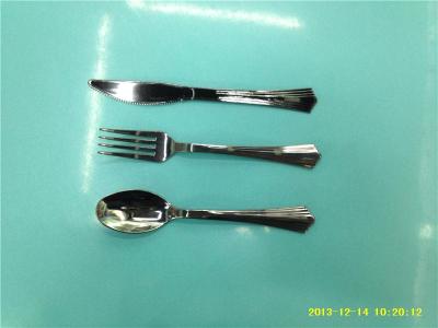 Plated Knife, Fork and Spoon