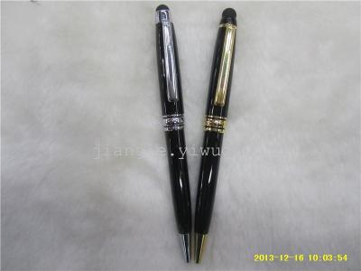 Metal ballpoint pen touch screen pen