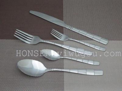 Stainless steel kitchen utensils, kitchen utensils, cutlery, knife and fork (AKB37S)