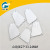 Acrylic mirror trapezoid double hole can be customized for accessories