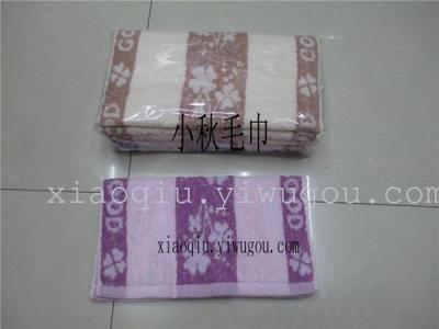 2 flower towel
