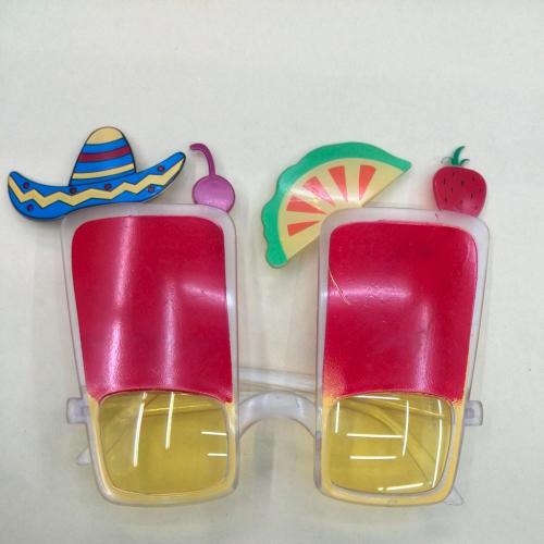 Manufacturer supply New Fun Glasses Al1184 Prom Glasses Multi-Color Juice Cup Glasses 