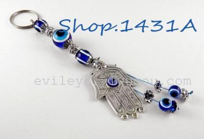 Traditional protection KHAMSA HAMSA hand of Fatima evil eye keychains