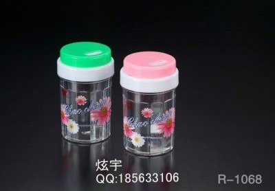 1068plastic toothpick bottle plastic jar seasoning jar