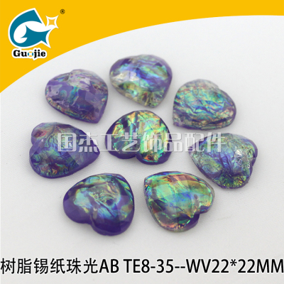 Resin colored tin foil effect of colorful decorative paper and decorative paper oil smooth jewelry.