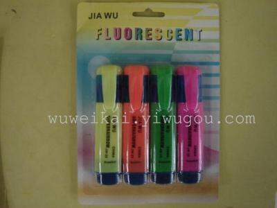 Color [highlighter] using environmentally friendly inks, fluent, colourful,