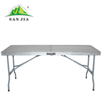 Certified SANJIA outdoor camping products aluminum alloy folding tables and chairs