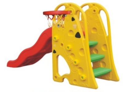 Giraffe plastic slide slide