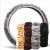 Imitation wool plush telescopic steering wheel cover car steering wheel cover set/winter plush four-colour