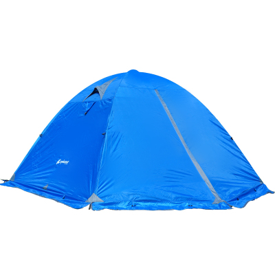 Chanodug Outdoor Camping Tent Multi-Person Double-Layer Double-Layer Aluminum Pole Snow Dragon 3 Genuine for Free Shipping