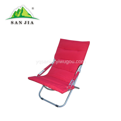 Certified SANJIA outdoor camping products folding chair outdoor leisure chair