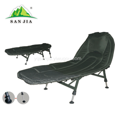 Certified SANJIA outdoor camping products folding chairs luxury lounge chair