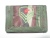 The waterproof army green camouflage cloth purse is made with embroidery technology.