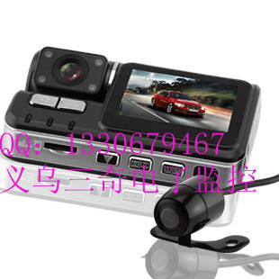Driving recorder/dual lens before and after the travel recorder/camera like car black box/car accessories