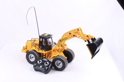 Environmental protection excavator excavator 6 through wireless remote control remote control toy truck 3068