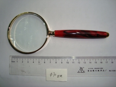 Magnifying glass gold-plated metal Loupe jewelry Magnifier magnifying glass SD631-5