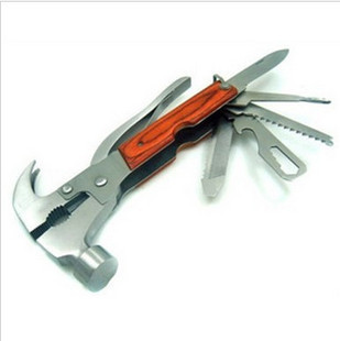 Colorful wood cone, axe, multi-purpose cone, colorful wood hammer, multi-purpose hammer, multi-purpose pliers, 