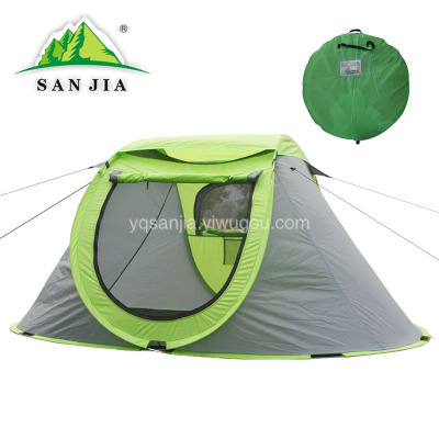 Certified SANJA outdoor camping products double layer double tent  pop-up tent