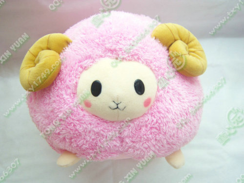 Factory Direct Sales Cartoon round Ball Ball Group Sheep Xiao En Sheep Plush Toy Super Cute Super Cute Pillow