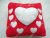 Factory Low Price Direct Sale Valentine's Day Square Peach Heart Cushion Classic Hot Selling Products Home Supplies Mixed Batch Plush Toy Pillow