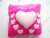 Factory Low Price Direct Sale Valentine's Day Square Peach Heart Cushion Classic Hot Selling Products Home Supplies Mixed Batch Plush Toy Pillow