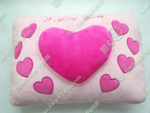 factory direct selling valentine‘s day square peach heart cushion classic hot selling products household supplies mixed batch plush toy pillow