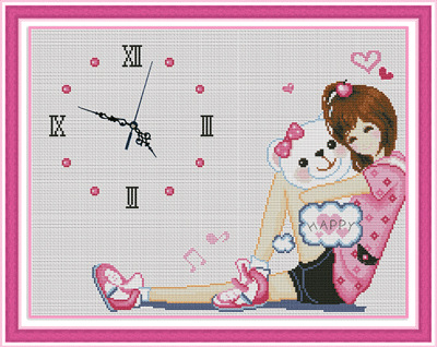 you make me happy printing cross stitch md50027