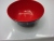 Red Black 5 wholesale supply melamine "rib-Bowl diameter 11.8CM minimum order quantity is 1 piece