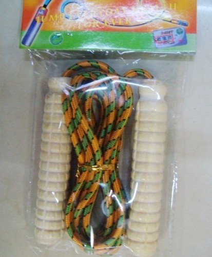 Massage Wooden Handle Rope 