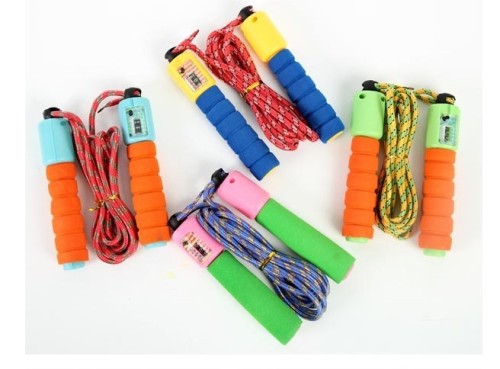 cotton sponge counting jump rope