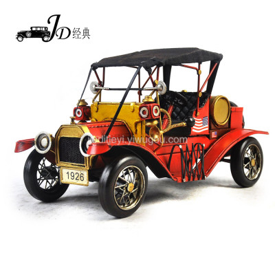 Metal Crafts Retro Tin Model 1911 Ford Classic Car Creative Home Birthday Gift