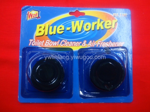 Toilet Cleaner Toilet Detergent Hanging Basket Type 40G Two-Pack Toilet Cleaner Factory Direct Sales