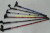 4 compass alpenstock ski sticks with light aluminum trekking poles