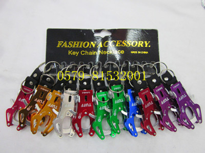 Medium Tiger pull the plug pull the safety of aluminum alloy pull the key ring hanging aluminum slipping