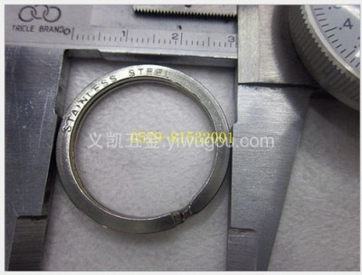 Od 30 stainless steel flat ring hoop rings metal key ring key ring key ring