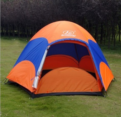 Glass dew 8206-1 double hexagonal outdoor camping tent poles torn mosquito-proof net
