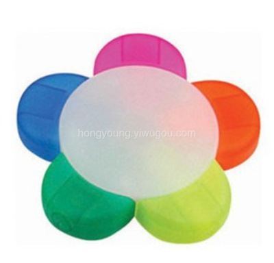 Colored petals highlighter